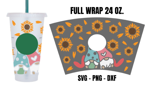 Gnome Starbucks Cup SVG: Graphics & Crafts Asset Review