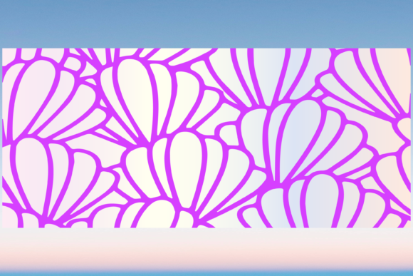 Mermaid Shell Summer 16oz Libbey Cup SVG