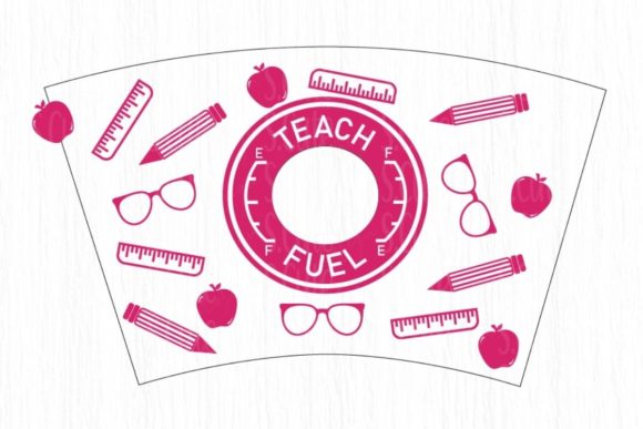 Teacher Fuel Cup SVG: Graphics & Illustrations